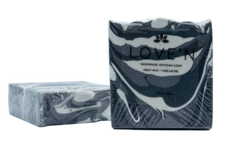 LOVE'N Handmade Artisan Soap-Milky Way - Image 3