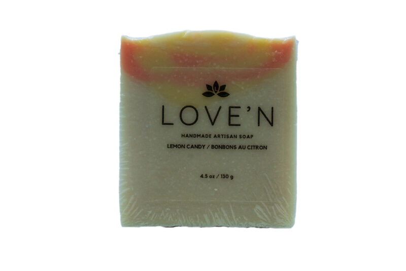 LOVE'N Handmade Artisan Soap-Lemon Candy