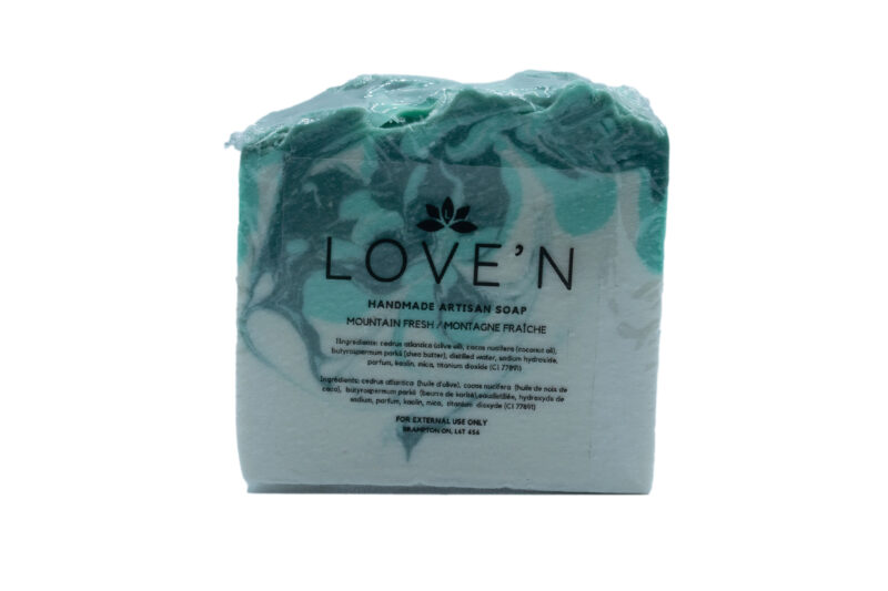 LOVE'N Handmade Artisan Soap-Mountain Fresh - Image 2